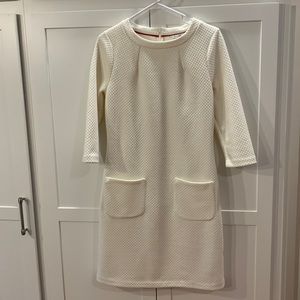 Winter white dress, comfy, flattering and cute. Always  received compliments!